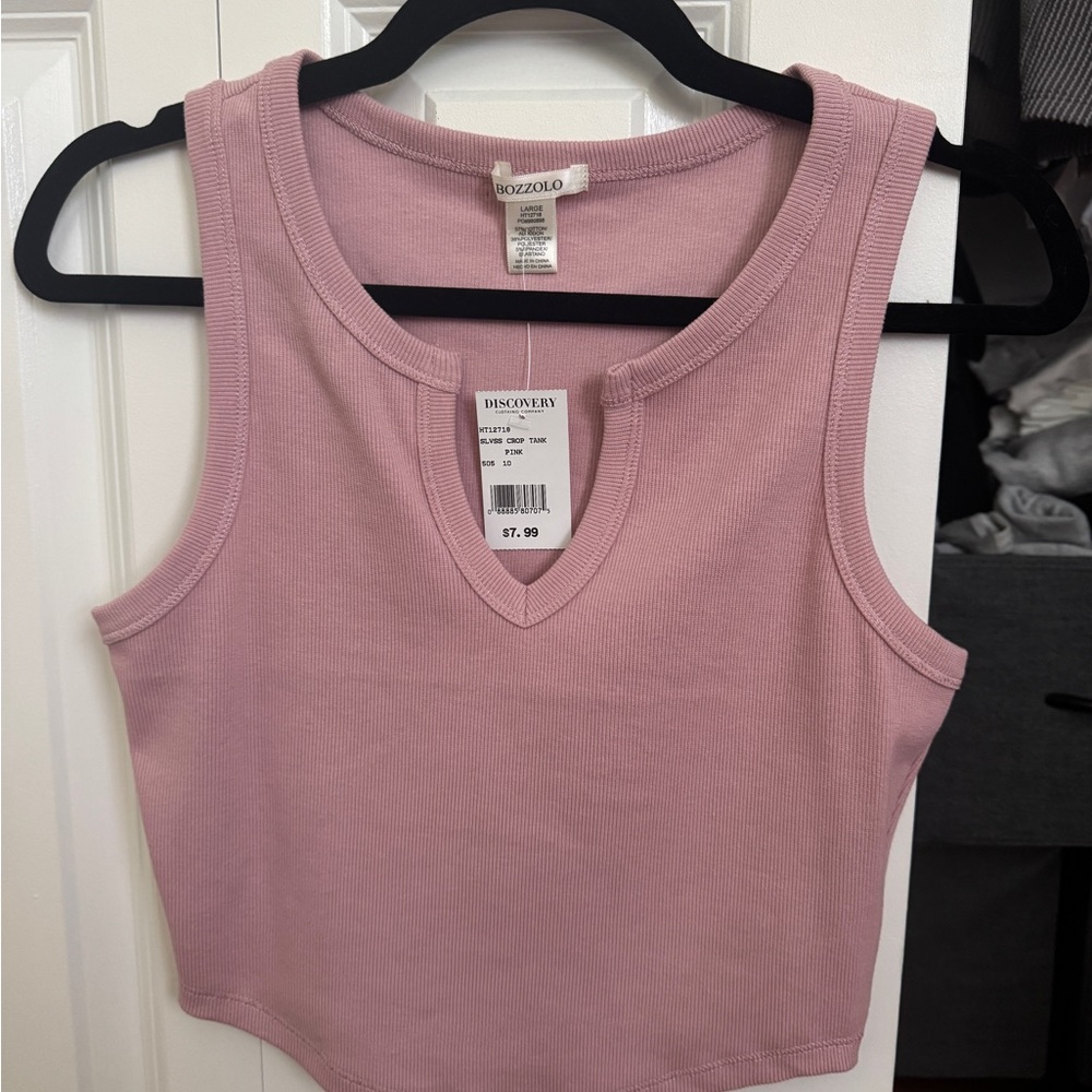Bozzolo Mauve Tank Top for Women